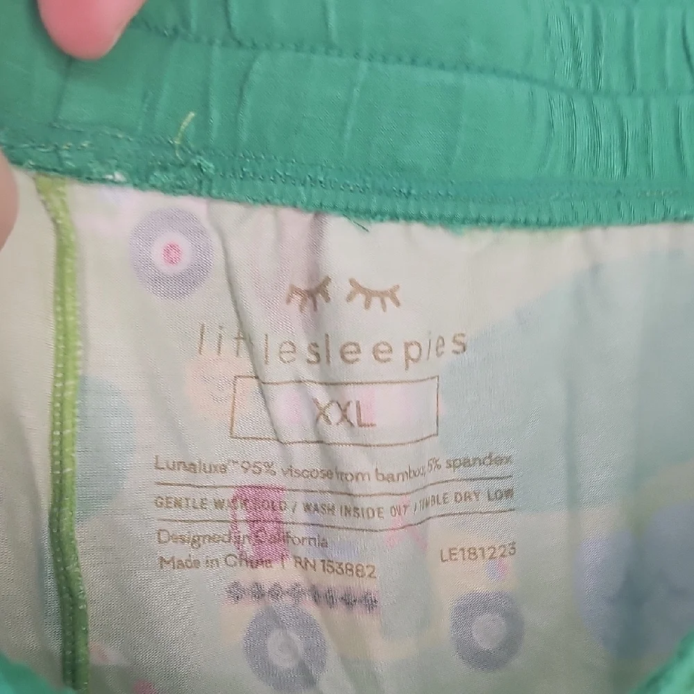 Little Sleepies Green Tractor Pajama Pants Size XXL - Picture 12 of 12